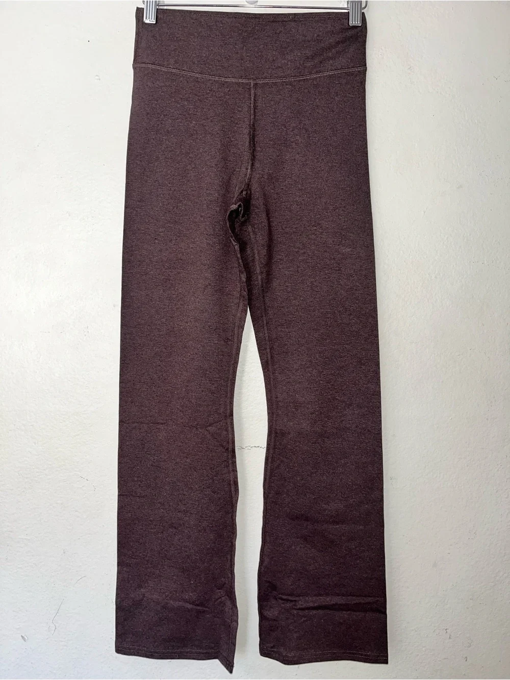 Pact Womens XS Organic On the Go-To Bootcut Legging Wide Leg Pants Brown